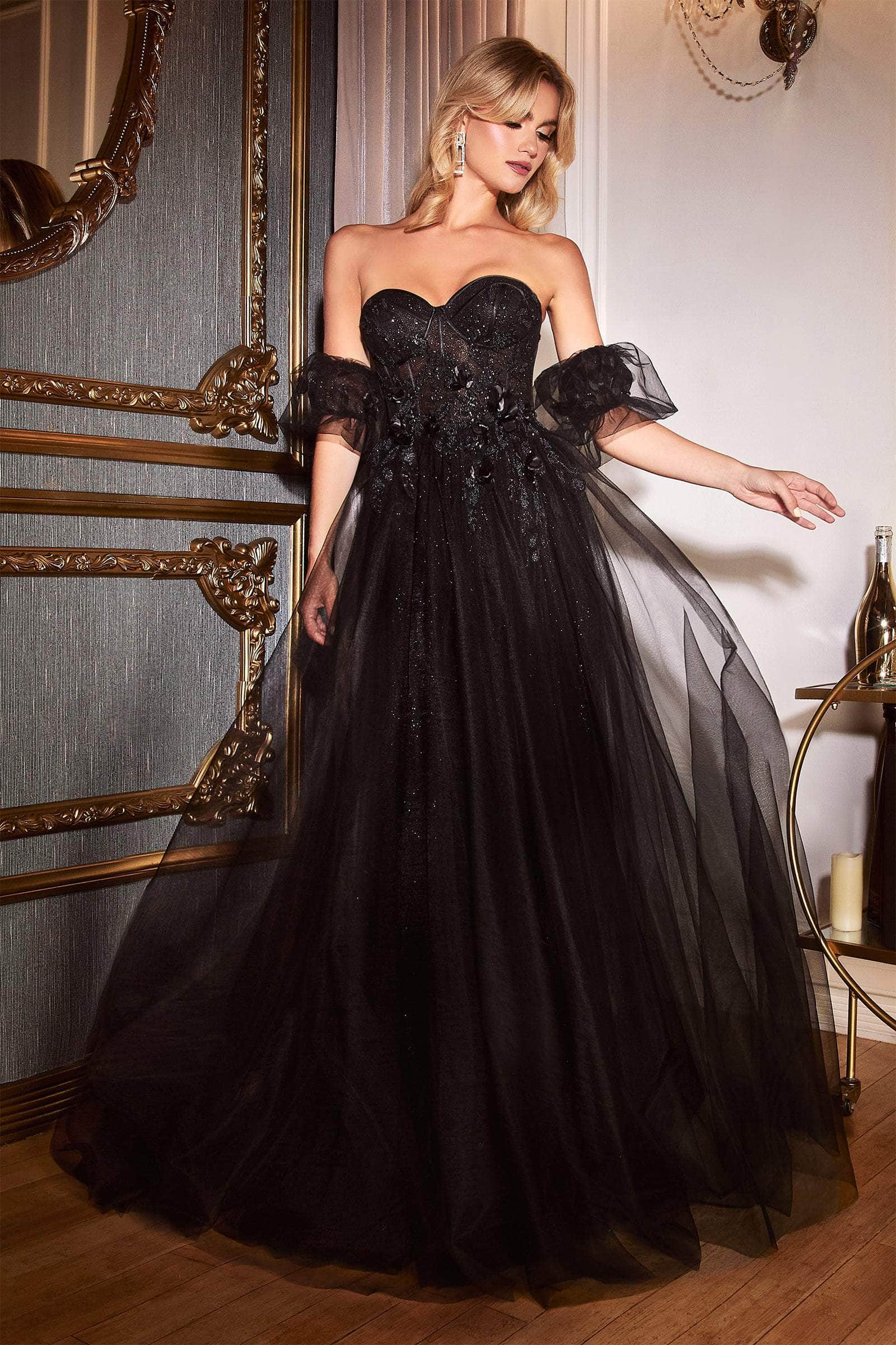 Off The Shoulder Corset Ball Gown By Ladivine CB104 - Women Evening Fo –  Ariststyles