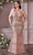 Ladivine CB087 - Sheer Straps Sweetheart Prom Gown Prom Dresses 4 / Silver