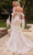 Ladivine CB125W - Floral Lace Off-Shoulder Mermaid Gown Bridal Dresses