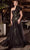 Ladivine CB157 - One-Shoulder Rosette Detailed Ball Gown Ball Gowns