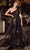 Ladivine CB157 - One-Shoulder Rosette Detailed Ball Gown Ball Gowns