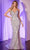 Ladivine CC0688 - Strapless Beaded Long Gown Prom Dresses