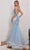 Ladivine CC2279 - Glitter Appliqued Mermaid Prom Dress Prom Dresses