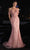 Ladivine CC341 - Basque Off-Shoulder Evening Dress Prom Dresses