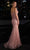 Ladivine CC341 - Basque Off-Shoulder Evening Dress Prom Dresses