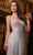 Ladivine CC416 - Bead Embellished V-Neck Evening Dress Cocktail Dresses