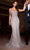 Ladivine CC416 - Bead Embellished V-Neck Evening Dress Cocktail Dresses