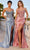 Ladivine CC467 - Scoop Sheath Evening Dress Prom Dresses