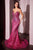 Ladivine CC6018 - Rhinestone Embellished Strapless Prom Gown Prom Dresses