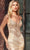 Ladivine CD0106 - V-Neck Sequin Evening Dress Evening Dresses