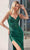 Ladivine CD0106 - V-Neck Sequin Evening Dress Evening Dresses