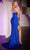 Ladivine CD0106 - V-Neck Sequin Evening Dress Evening Dresses