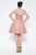 Ladivine CD0137 - Glitter Tulle with Jeweled Lace Homecoming Dress Homecoming Dresses