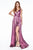 Ladivine CD0151 - Metallic A-Line Dress Evening Dresses Evening Dresses