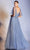 Ladivine CD0175 - Embellished V-Neck A-Line Prom Gown Prom Dresses