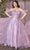 Ladivine CD0191C - Floral Applique Embellished Sweetheart Prom Dress Prom Dresses 3X / Burgundy