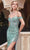 Ladivine CD0193 - Sequin Cold Shoulder Prom Gown Prom Dresses