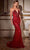 Ladivine CD0216 - Strapless Fully Beaded Prom Gown Prom Dresses 4 / Black-Nude