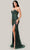 Ladivine CD0233 - Strapless Side Mesh Panels Prom Gown Prom Dresses