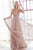 Ladivine CD192 - Sleeveless Pleated A-Line Prom Gown Special Occasion Dress 8 / Dusty Rose