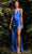 Ladivine CD231 - Deep V-Neck Bustier Prom Dress Prom Dresses 12 / Sienna