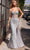 Ladivine CD2420 - Sleeveless Sheer Corset Bodice Prom Gown Prom Dresses