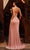 Ladivine CD384 - Strapless Ruched Evening Dress Prom Dresses