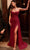 Ladivine CD384 - Strapless Ruched Evening Dress Prom Dresses