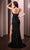 Ladivine CD3929 - Strapless Sequin Embellished Prom Gown Prom Dresses