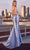 Ladivine CD745 - Floral Off-Shoulder Sweetheart Prom Gown Prom Dresses