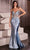 Ladivine CD752 - Embellished V-Neck Prom Gown Prom Dresses