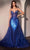 Ladivine CD763 - V-Neck Mermaid Prom Gown Prom Dresses