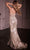 Ladivine CD763 - V-Neck Mermaid Prom Gown Prom Dresses