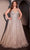 Ladivine CD786C - V-Neck A-Line Prom Gown Prom Dresses