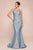 Ladivine CD796C - Ruched Halter Long Gown Bridesmaid Dresses