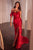 Ladivine CD804 - Applique Asymmetrical Evening Gown Evening Dresses