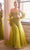 Ladivine CD830 - Strapless Boned Detailed Embroidered Ballgown Ball Gowns 2 / Azure