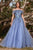 Ladivine CD955 - Floral Applique Ballgown Prom Dresses