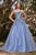 Ladivine CD955 - Floral Applique Ballgown Prom Dresses