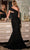 Ladivine CD980 - Foldover Asymmetric Neck Prom Gown Prom Dresses