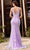 Ladivine CD981 - Embellished Mermaid Evening Gown Prom Dresses 2 / Lilac