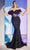 Ladivine CD985 - Bejeweled Corset Prom Gown Evening Dresses 6 / Rosewood