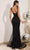 Ladivine CD990 - Beaded Sweetheart Evening Dress Evening Dresses 4 / Black