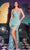 Ladivine CDS421 - Tie Back Sequin Evening Dress Evening Dresses 8 / Smoky Blue