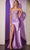 Ladivine CDS521 - Strapless V-Neck Evening Dress Prom Dresses 0 / Lavender