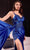 Ladivine CDS524 - Lace Applique Gown with Slit Prom Dresses