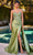 Ladivine CDS530 - Sequin Sweetheart Evening Dress Evening Dresses 0 / Greenery