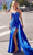 Ladivine CDS530 - Sequin Sweetheart Evening Dress Evening Dresses 0 / Royal