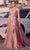 Ladivine CDS533 - Floral V-Neck Evening Dress Prom Dresses