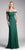 Ladivine CF158 - Stretch Crepe Satin Off Shoulder Bridesmaid Dress Bridesmaid Dresses XS / Emerald Green